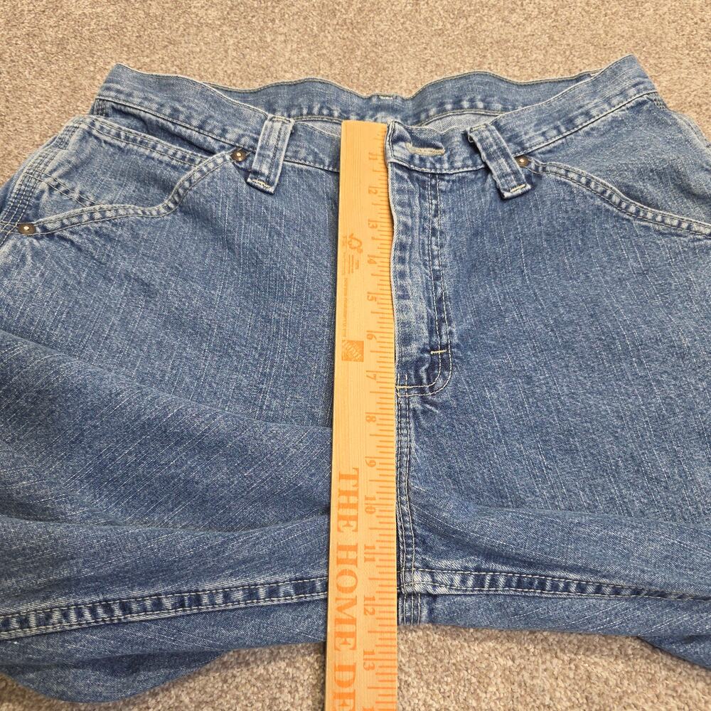 Vintage Y2K 90s Carpenter Workwear Utility Jeans Lee Dungarees sz 33x30 - Picture 6 of 14